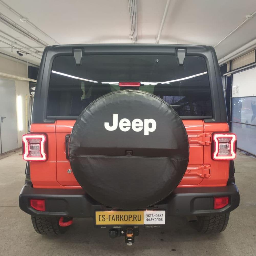 Фаркоп Jeep Wrangler JL (SUV) 2017->>> TCC TCU00134